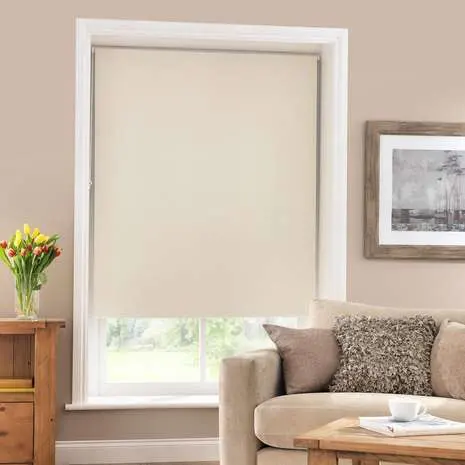Simple Color Blackout Fabric Smart Motor Electric Window Roller Blinds and Shades
