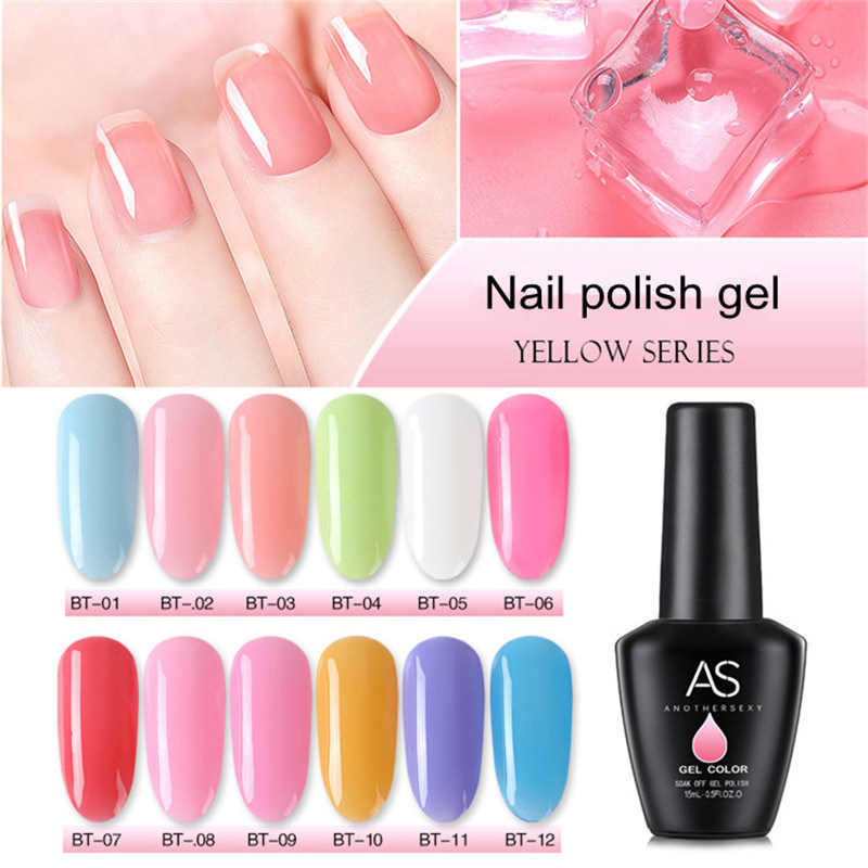 Ice Translucent Nail Polish Summer Translucent Jelly Latex White Nail Polish Dandan