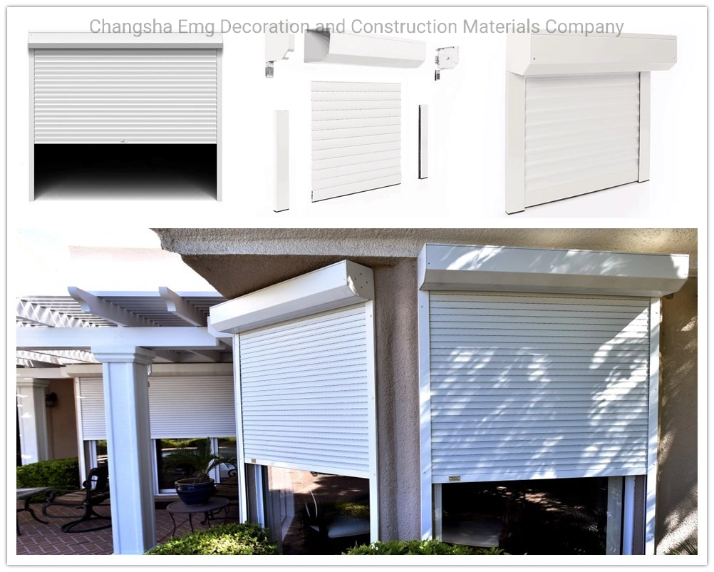 Exterior Aluminum Rolling up Blinds Vertical Blinds Window Blinds