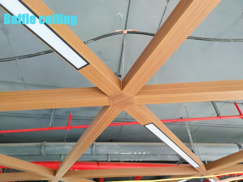 Hunter Douglas Aluminium Metal Baffle Ceiling Interior Decoration Material