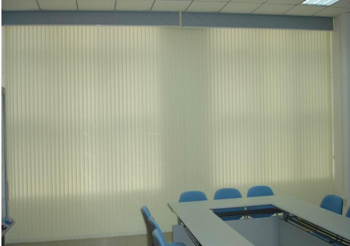 Window Blind 89mm Width 100% Polyester Fabric Vertical Blind