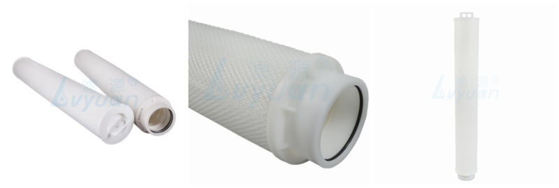 China Pleated Cartridge Filter High Flow Replacement Filter Element for Liquid Filtration