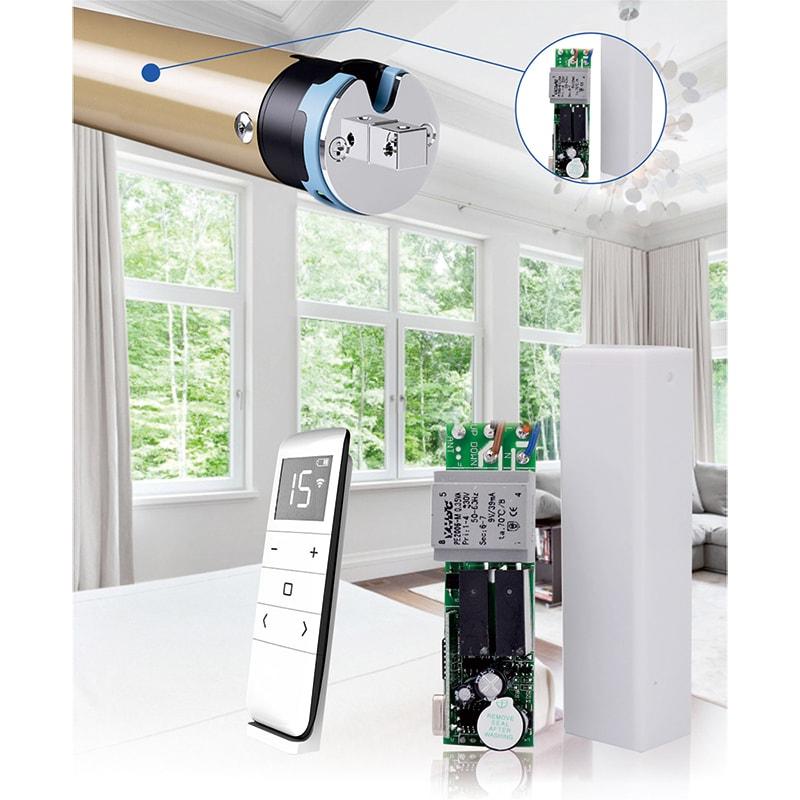 Smart Control Automatic Remote Control Blind Roller Shutter Roller Blinds Window Shade
