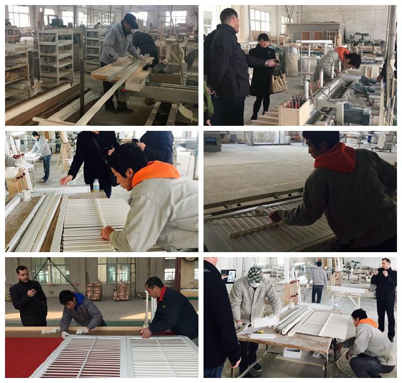 Manufacturer Customized New Design PVC Window Plantation Blinds
