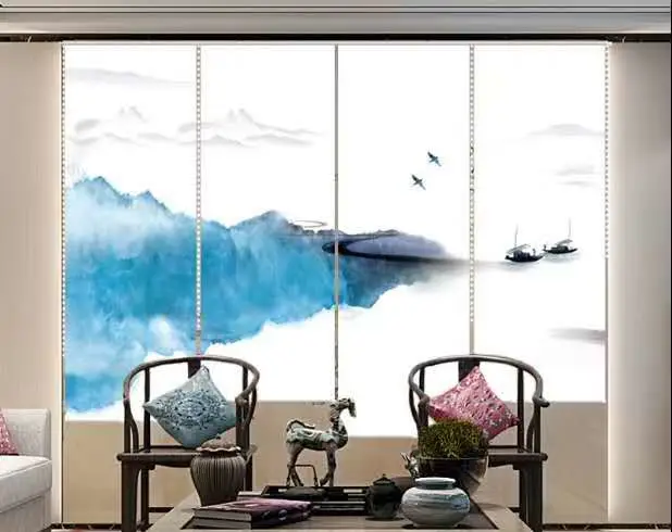 New Designs 3D Digital Printed Roller Blinds Fabric