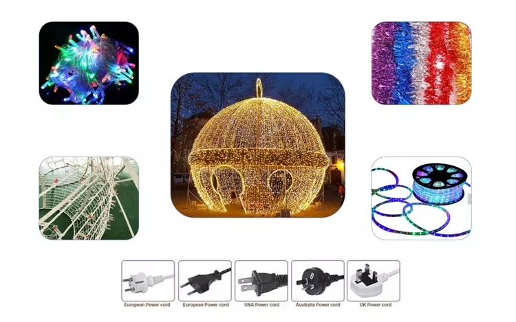Closechristmas Display Outdoor Decoration Solar Powered Change Color RGB Programmable Fishing LED Net Lightsview Larger Imagechristmas Display Outdoor Decora