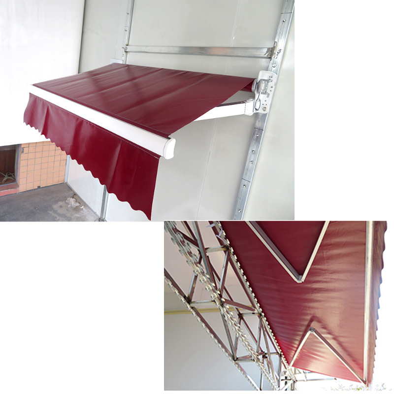 Wholesale Retractable PVC Double Patio Pool Shade Roof Canopy Awnings
