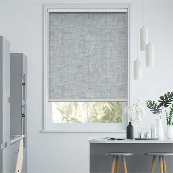 Indoor Window Blinds Electric Remote Control Automatic 100%Blackout Motorized Roller Blinds