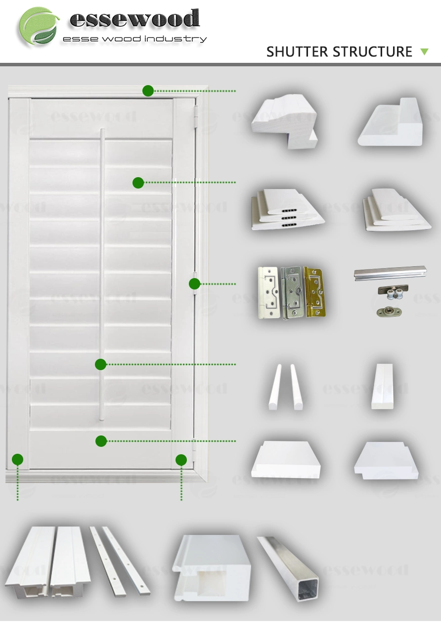 Basswood Shutters Wood Plantation Blinds Custom Indoor Shutters