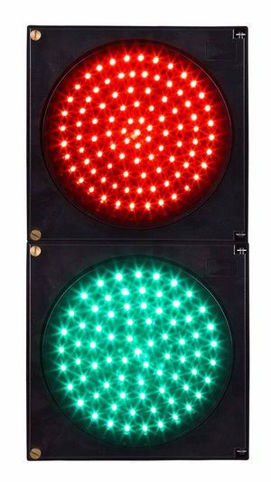 LED Traffic Warning Light Traffic Light Signal Light Red Green