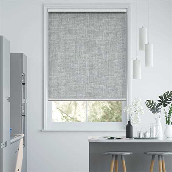 Manual Modern Style Day Night Roller Blinds, Blackout Easy Fix Roller Shades