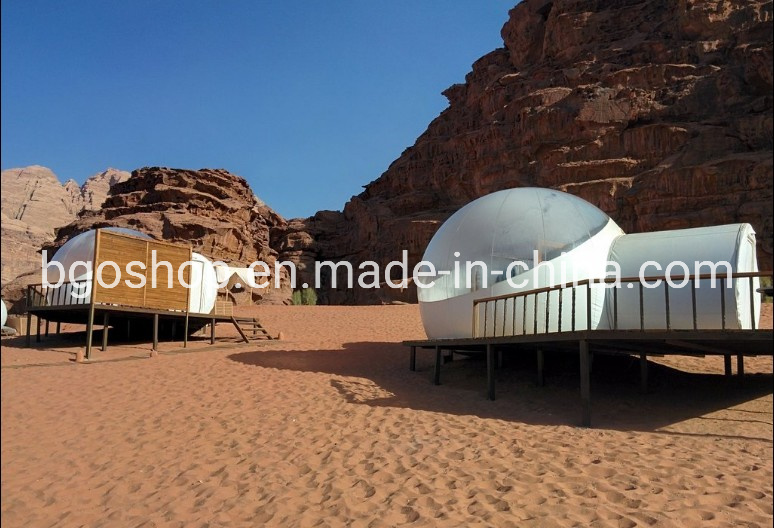 6m Diamter Transparent Crystal Tents Inflatable Bubble Tent