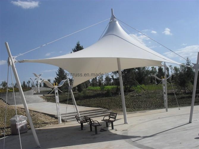 PVDF /ETFE Waterproof Shade Tents Architecture Membrane Tents