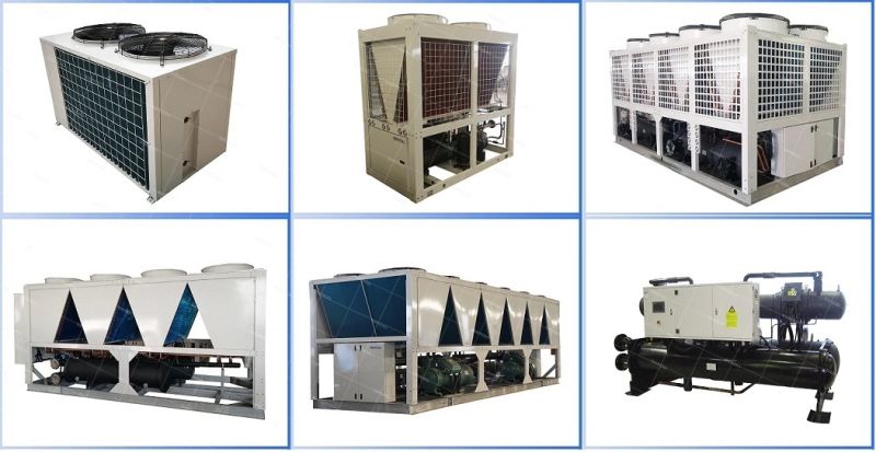 China Chiller Supplier Industrial Commercial Central Air Conditioning HVAC Air Cooled Water Chiller