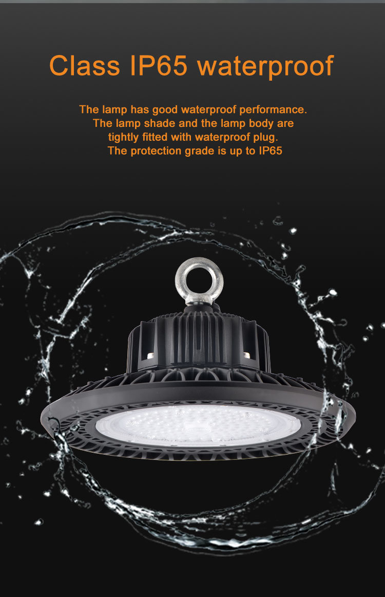 Dimming with Motion Sensor 80-240W UFO LED High Bay Light