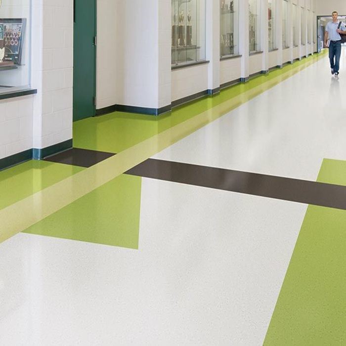 School/Hospital Vinyl Roll Flooring 20*2mm Homogeneous Vinyl Flooring Roll 100% Plastic PVC Roll Floor