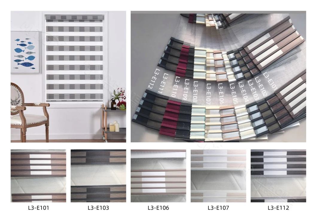 Window Blinds Custom Cut to Size, Day and Night Blinds