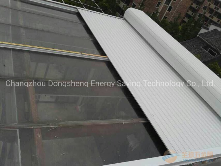 Modern Design Aluminum Automatic Awning Roller Blinds and Blinds Roof