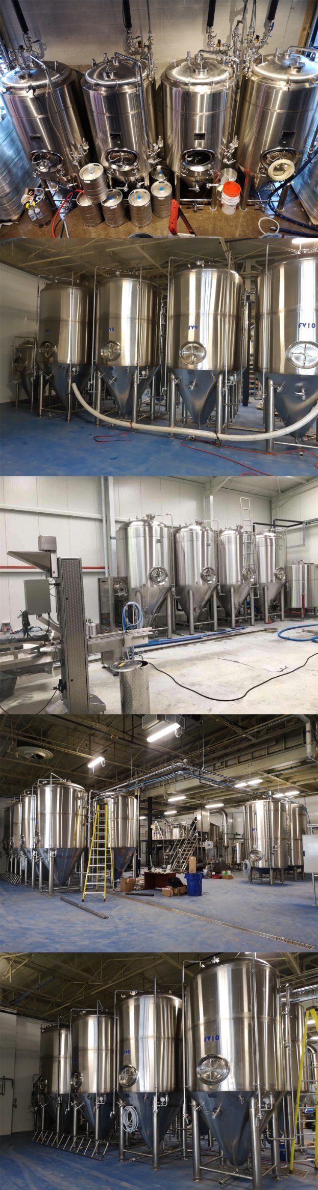 Beer Turnkey Brewery Brew System 7bbl Brewery Equipment Beer Fermenting Turnkey Plant