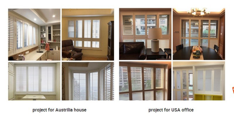 White Arch Window Decorative Low Budget Wood Blinds Shades Shutters