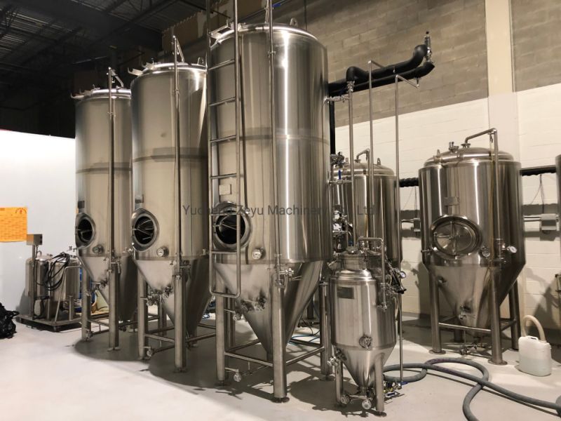 Turnkey Brewery Turnkey Project of Brewery 5barrels Whole Set Brewery Equipment Beer Brewing