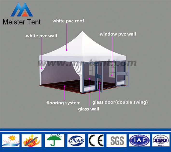 Outdoor Pagoda Tents Gazebo Tents 5X5m for Sale