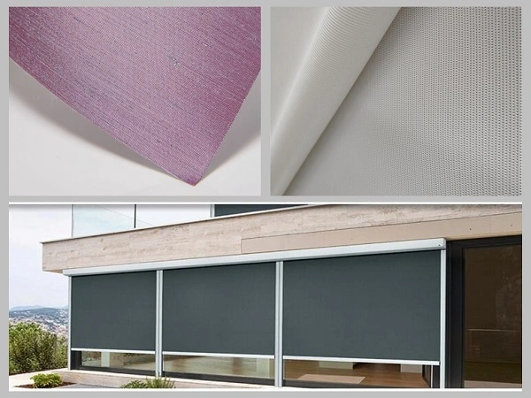 Translucent Teslin Curtain Sun Fabric for Roller Blinds