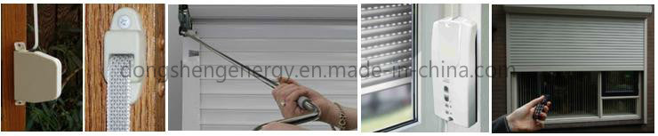 Energy Saving Foaming Aluminum Shutters/Roll-up Blinds with PU Foam