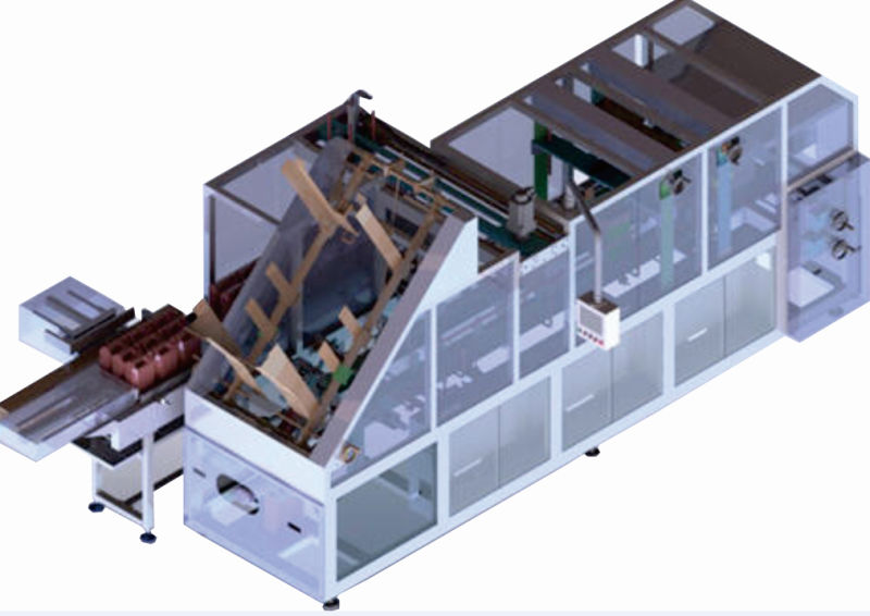High Efficient Packaging Machine for Wraparound Automatic Case Packer