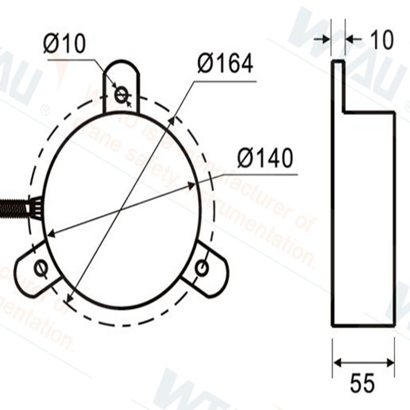 Angle Sensor Measurement Sensors Supplier for Zoomlion Quy 70