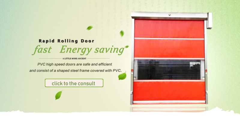 Industrial High Speed PVC Rolling up Shutter