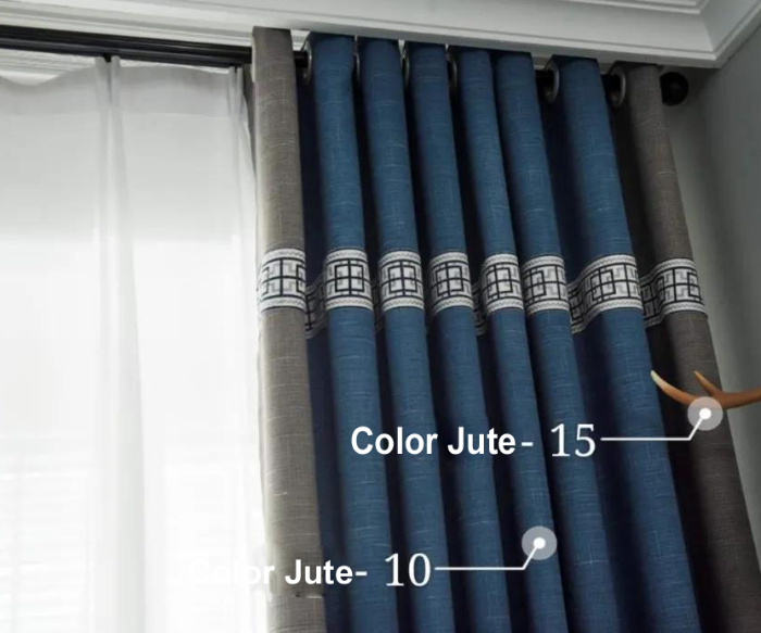 Bed Room Window Blind Blackout Fabric Curtain Blind