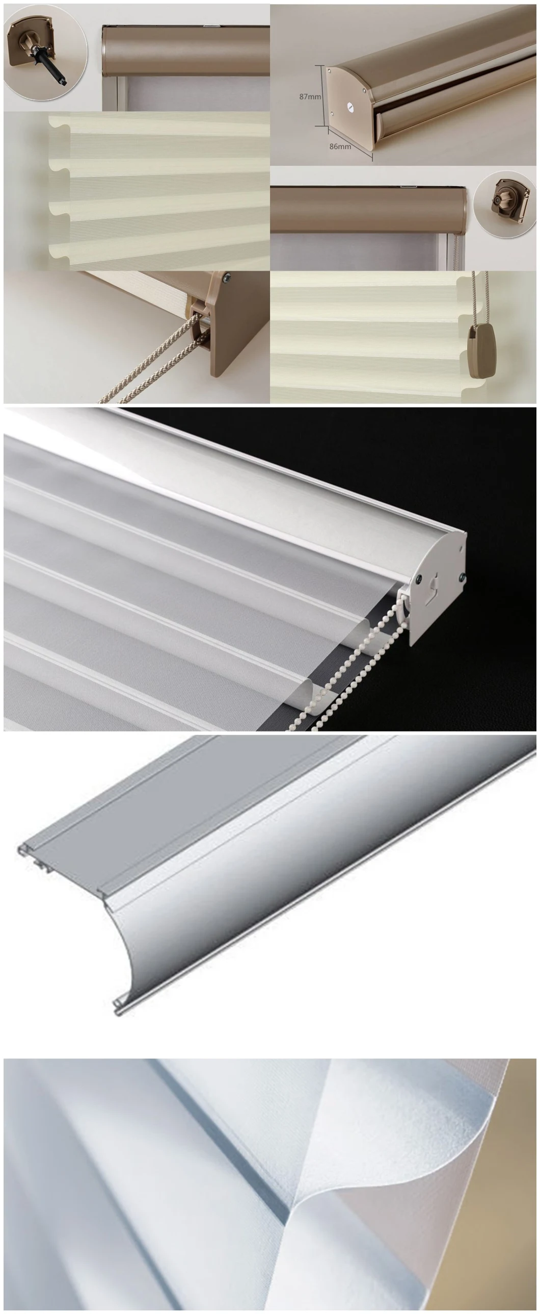 Environment-Friendly Manufacturer Sun Filtering Shangri-La Blinds