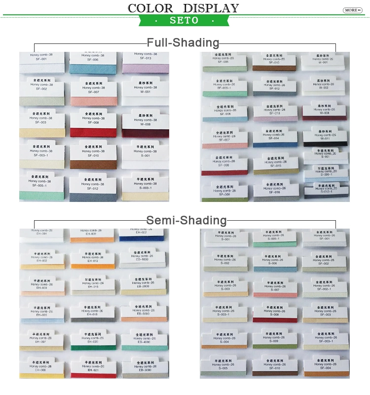 Cord or Cordless Pleated Cellular Shades Dual Window Blinds