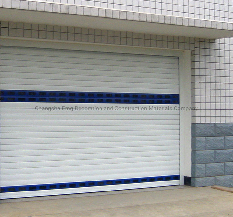 China Factory Automatic Aluminum Industrial Commercial Security Rolling Roller Roll up Shutters Garage Door