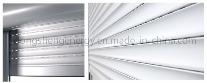 White Aluminum Roller Blinds with Round Box Housing for House Use