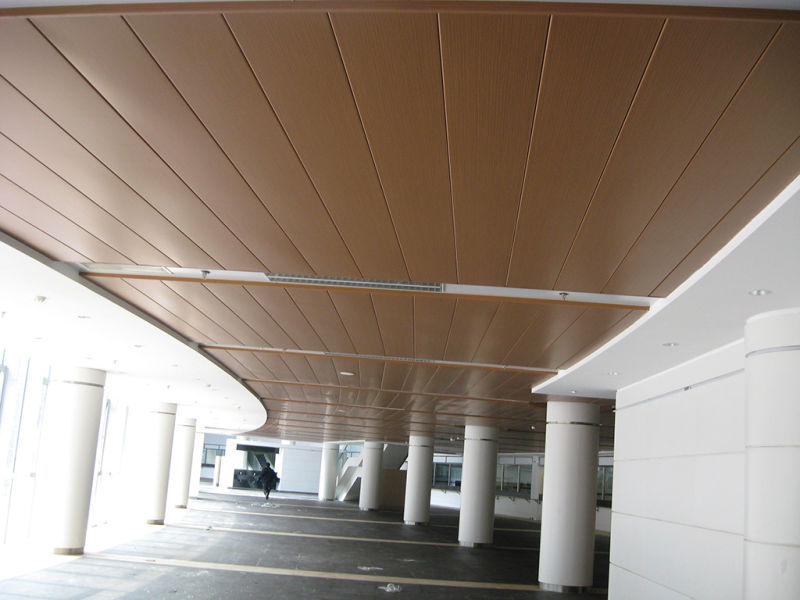 Hunter Douglas Aluminium Metal Strip Ceiling Internal Building Material