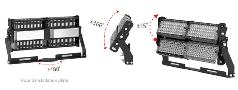 PWM Dali 1-10V Dim Dimmable LED Flood Light