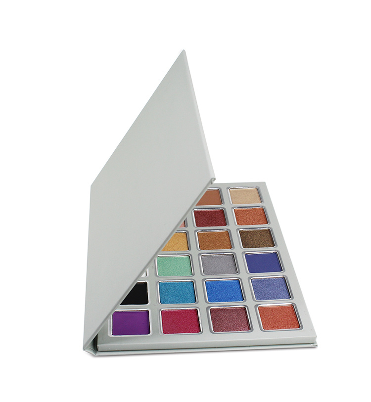 24-Color Highlighter Eye Shadow Tray, Multi-Color Eye Shadow Tray, DIY Eye Shadow Tray