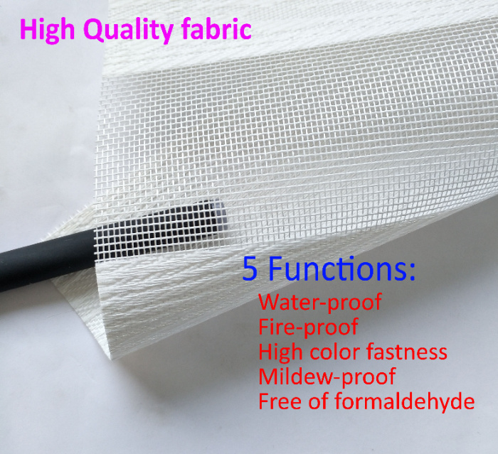 Window Blind Decoration Polymer Material of Zebra Blind Fabric