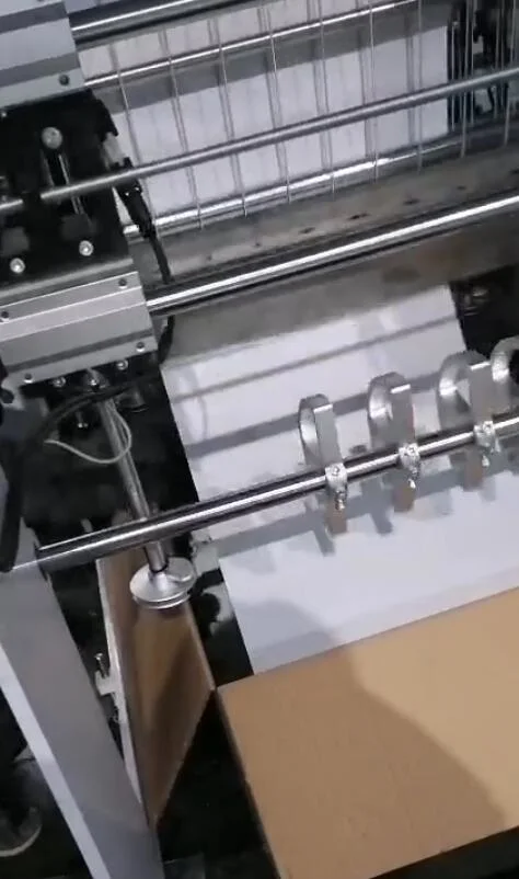 Pre Open Bag Making Machine with Roll to Roll and Roll to Box Function