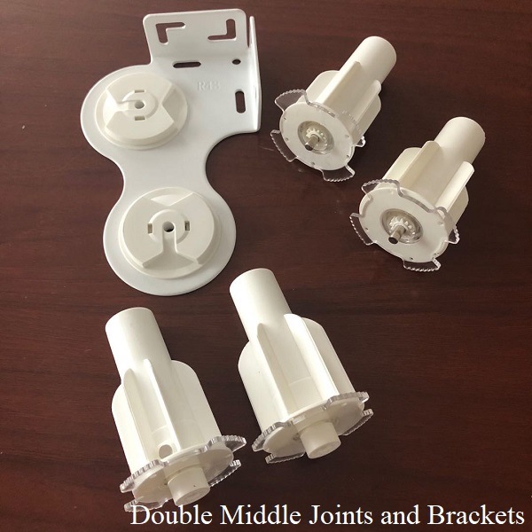 K55-38 Double Roller Blinds Middle Brackets and Joints for Roller Shutters
