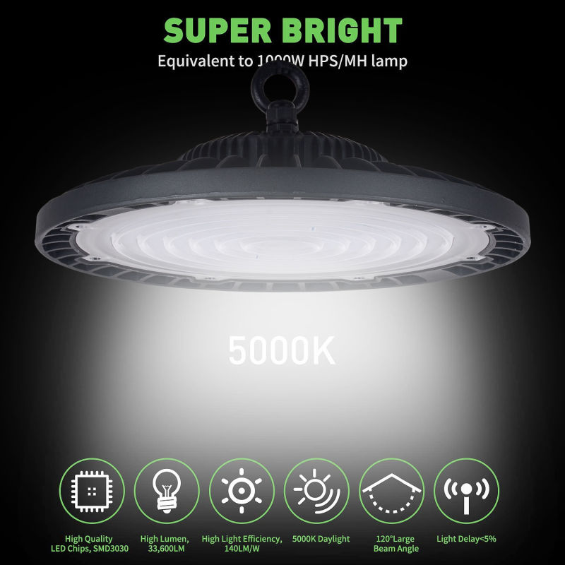 UFO LED High Bay Light Industrial Light with PIR Sensor