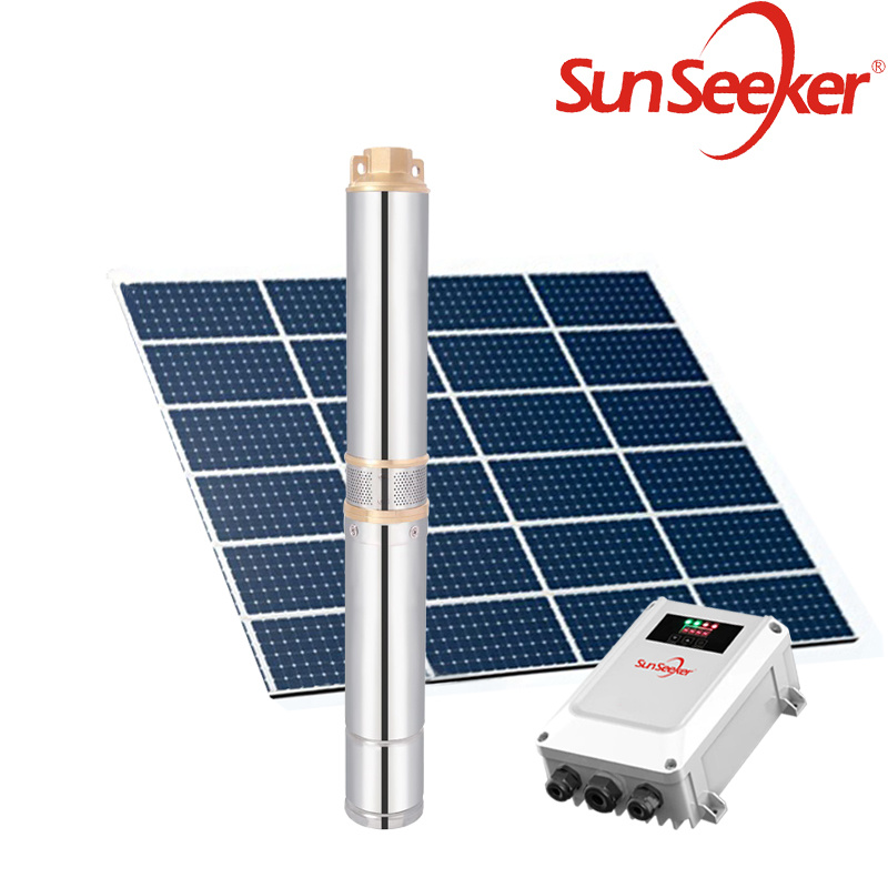 48V DC Solar Submersible Deep Well Pump 600W Solar Powered Water Pumps