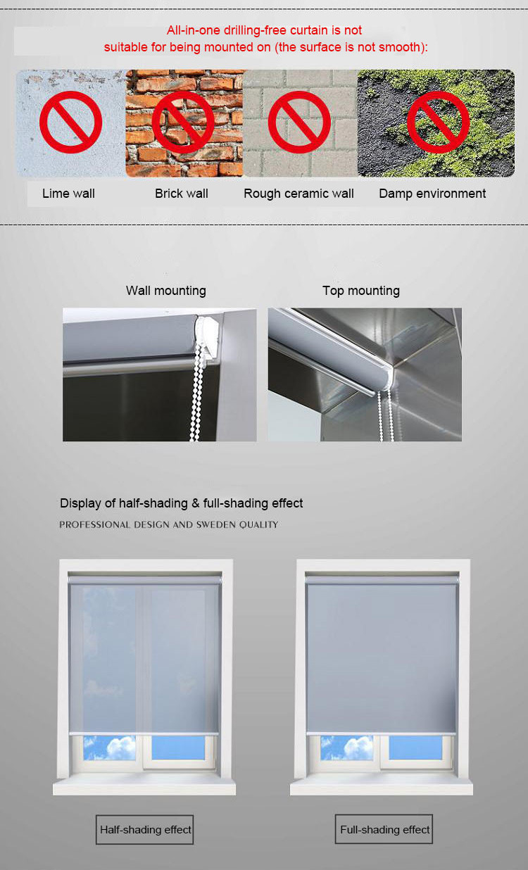 Roller Blind Curtains for Office Building with Competitive Price
