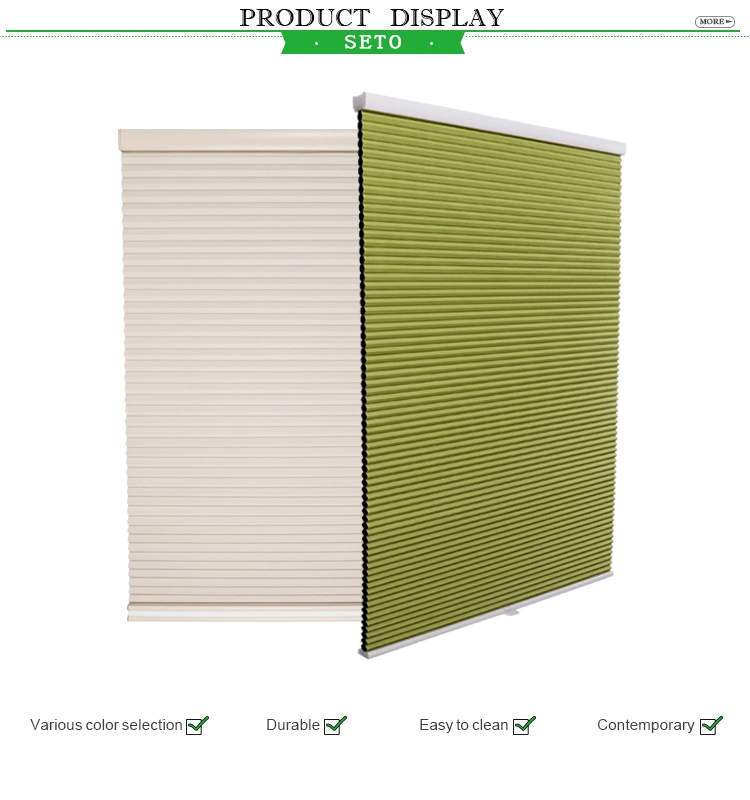 Sun Shading Fabric with Fashion Style of Roller Manual Honeycomb Blinds Customized Roller Shades