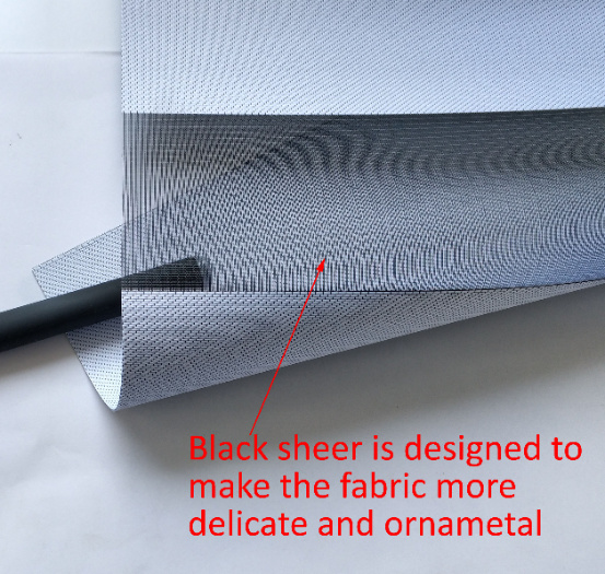 Home Decor Super Fine Blackout Zebra Blind Fabric
