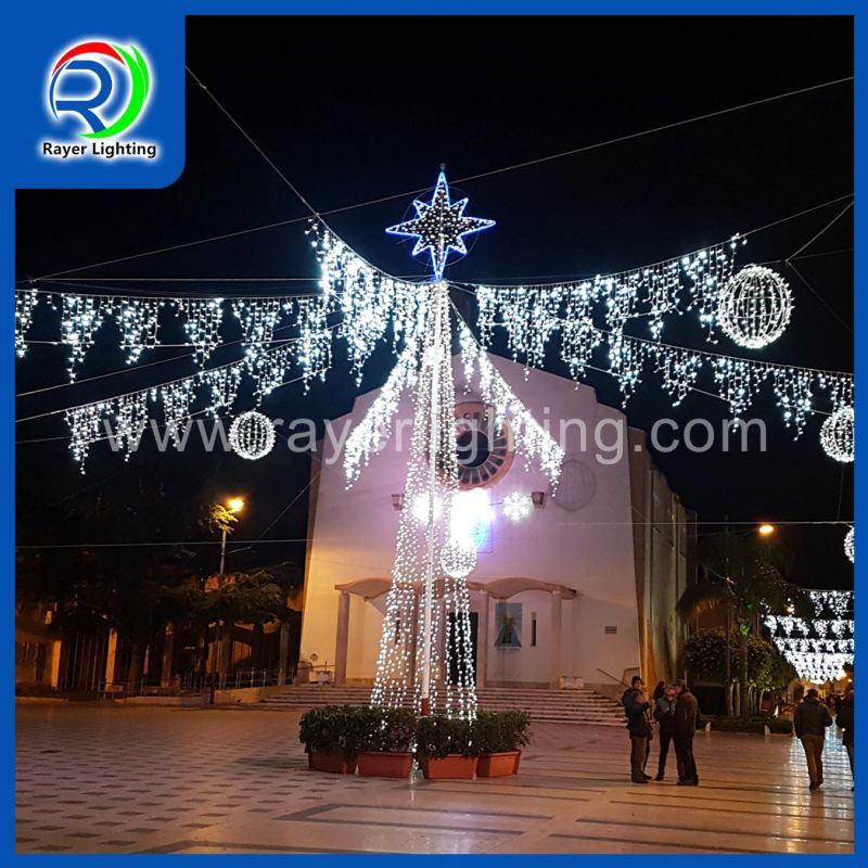 Curtains Light Outdoor Decoration LED Icicle Lights for Supermarket