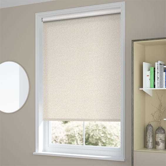 Blackout Horizontal Cafe Decoration 100% Polyester PVC Mesh Fabrics Window Curtain Roller Shades