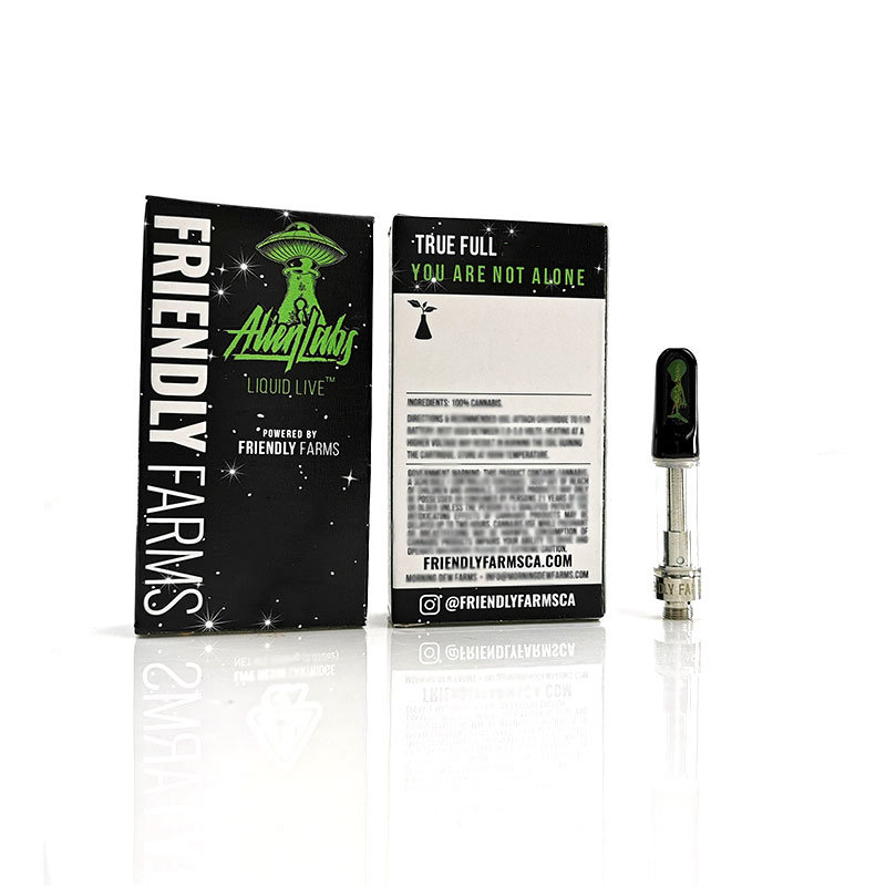 Popular No Leaking Cartridge Cbd Friendly Farms Cartridge with Top Quality